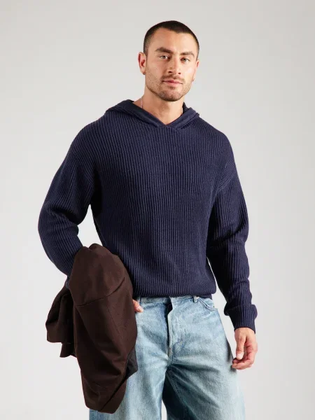 JACK & JONES Sveter námornícka modrá