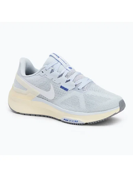 Nike Structure 25 női futócipő futballszürke/kék tint/halvány elefántcsont/fehér. Méret: 41 EU fehér