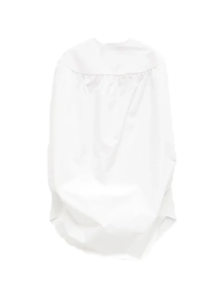 Rochie tip cămașă Jacquemus de costum alb