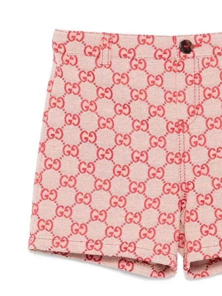 Szorty dziecięce Gucci czerwone