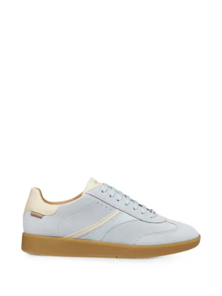 Sneakerși Geox cu șireturi din dantelă albastru