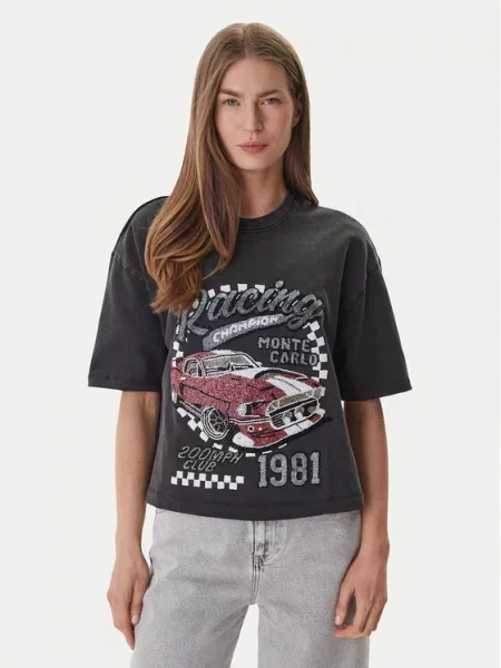 Тениска Guess сиво