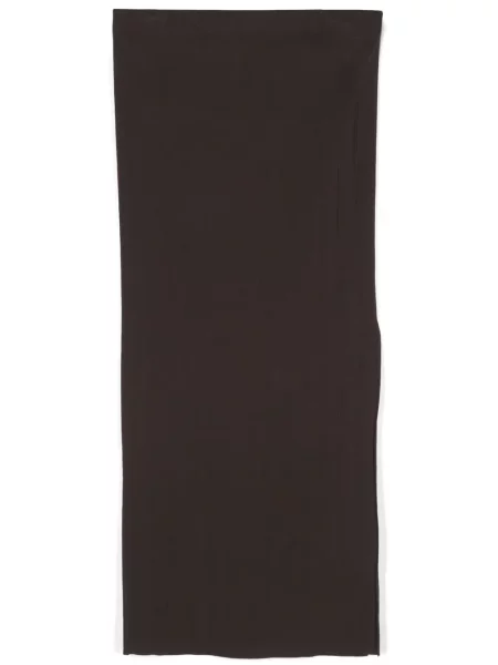 Fustă tip creion Remain până la genunchi maro