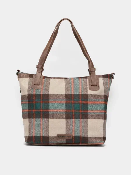 Marco Tozzi Сумка Текстиль/синтетика коричневий