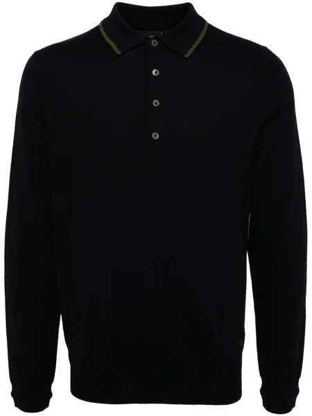 Polo Ps Paul Smith de lână albastru