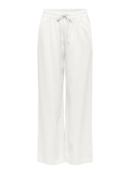 JDY Pantaloni JDYSAY' alb
