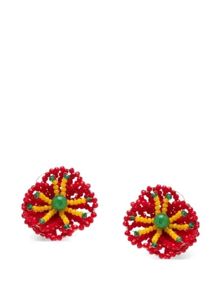 Обеци Rosantica мъниста червено