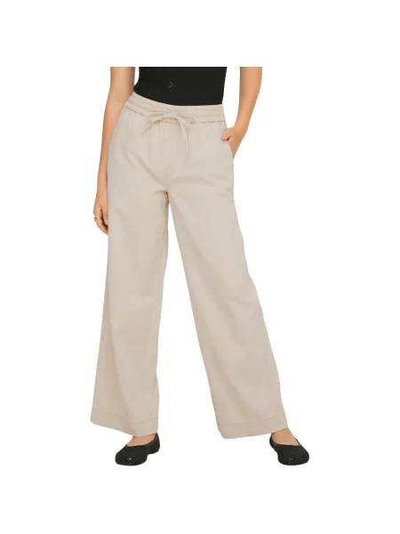 Pantaloni Only alb