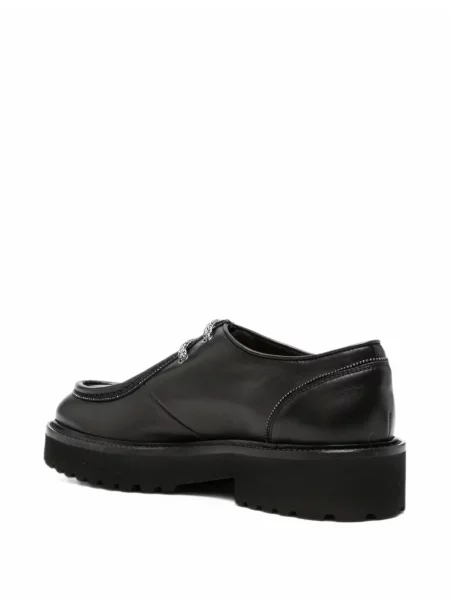 Pantofi derby Doucal's chunky negru