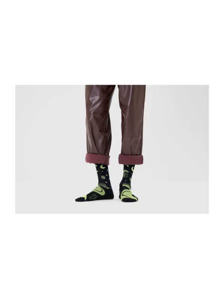 Happy Socks Dressed Cole Sock Unisex Skarpetki Happy Socks Size: czarny