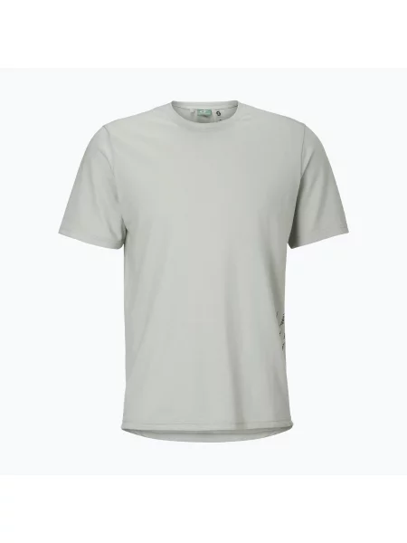Tricou de alergare pentru bărbați SCOTT Endurance DRI Tee spray grey/acid yellow gri