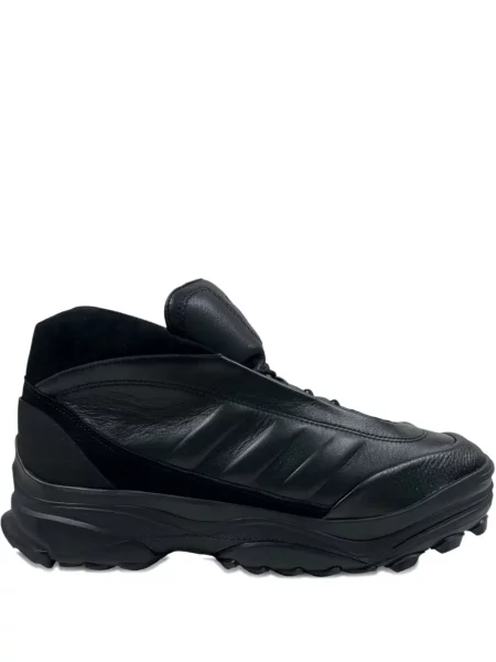 Sneakerși Y-3 Adidas cu șireturi din piele negru