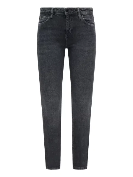 QS Jeans Sadie metalic gri