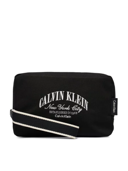 Calvin Klein Kozmetični kovček Graphic Pouch črna