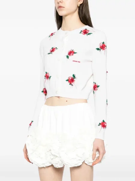 Siuvinėtas gėlėtas kardiganas Shushu/tong