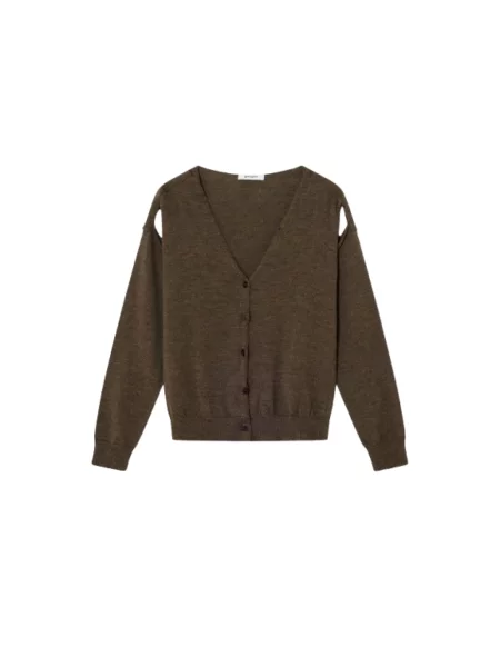 Sweter Gimaguas brązowy