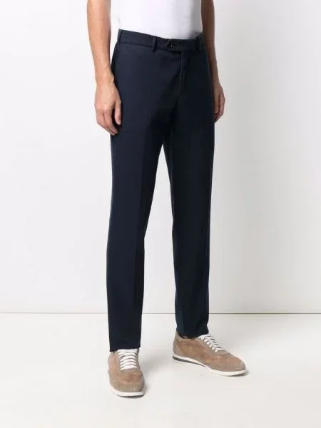 Chinos Brunello Cucinelli modré