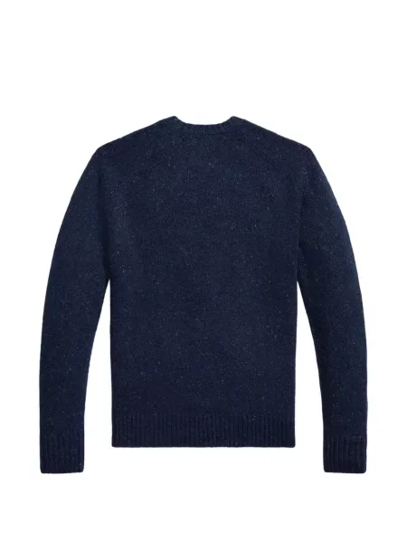 Tricou polo Polo Ralph Lauren cu glugă cu blană cu broderie roșu