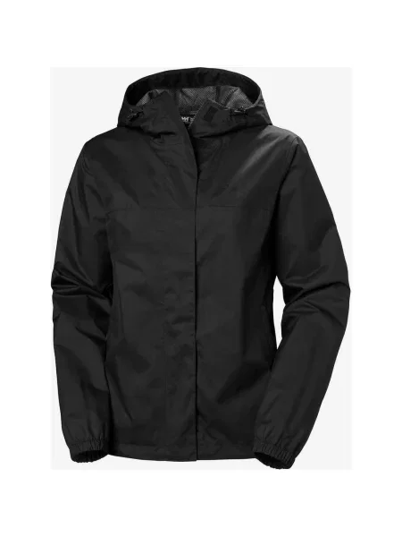 Kurtka z kapturem cienka Helly Hansen Vancouver Rain S czarna