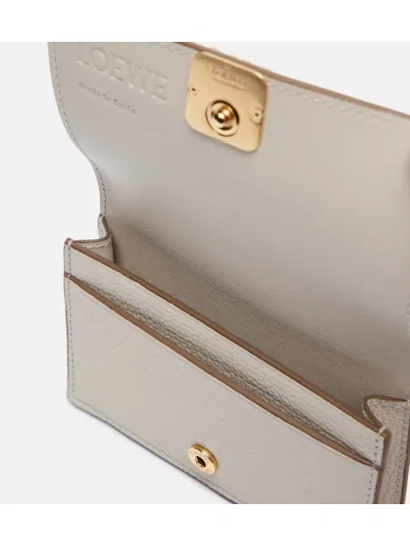 Portofel Loewe din piele gri