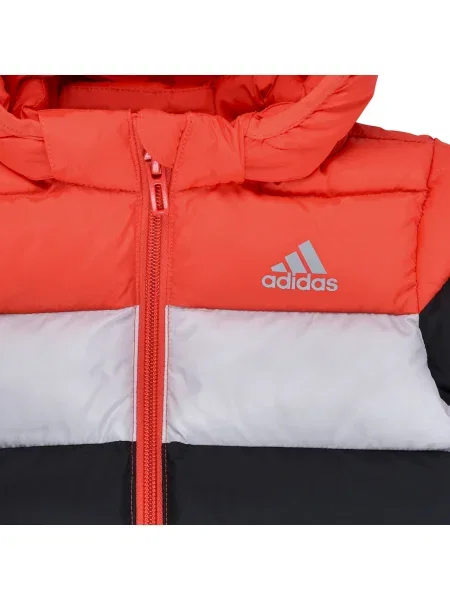 Geacă cu puf copii Adidas roșu