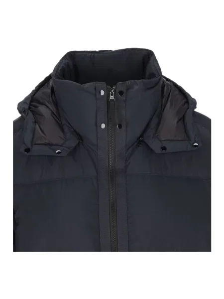 Kurtka puchowa Stone Island z kamieniami niebieska
