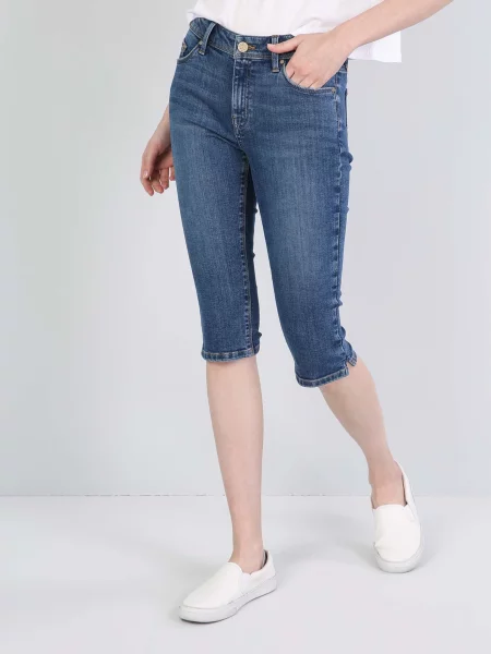 Шорти Colin’s світло-синій комбінований верх сині