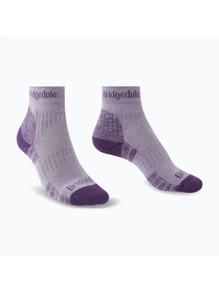 Șosete pentru femei Bridgedale Hike Lightweight Performance Ankle heather/damson