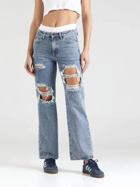 AÉROPOSTALE Jeans denim albastru