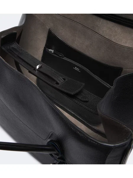 Kožená polokošeľa Polo Ralph Lauren čierna