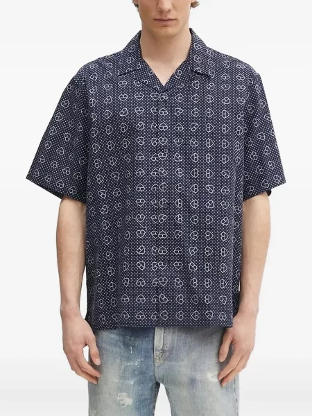 Košeľa Carhartt Wip modrá