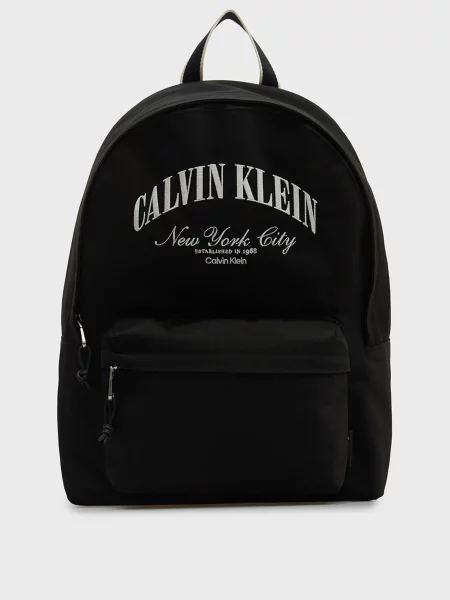 Графический рюкзак Calvin Klein черный
