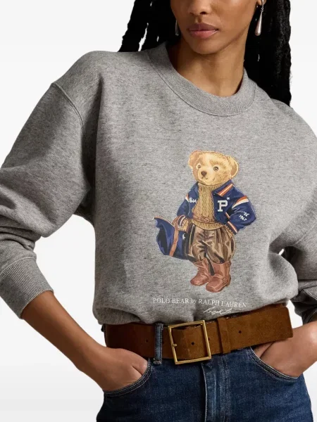 Велурени бягане с яка чорапи Polo Ralph Lauren синьо