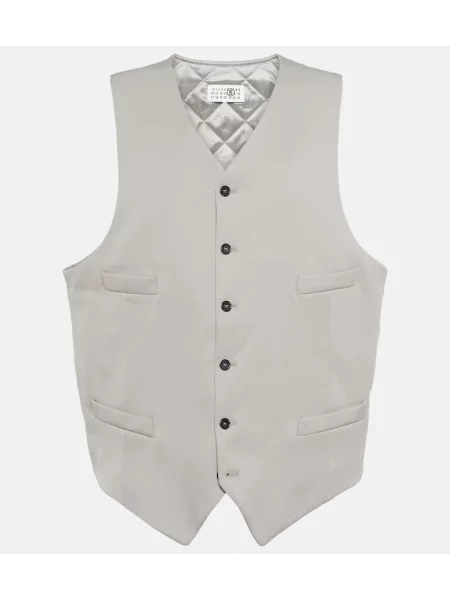 Kamizelka Mm6 Maison Margiela wełniana