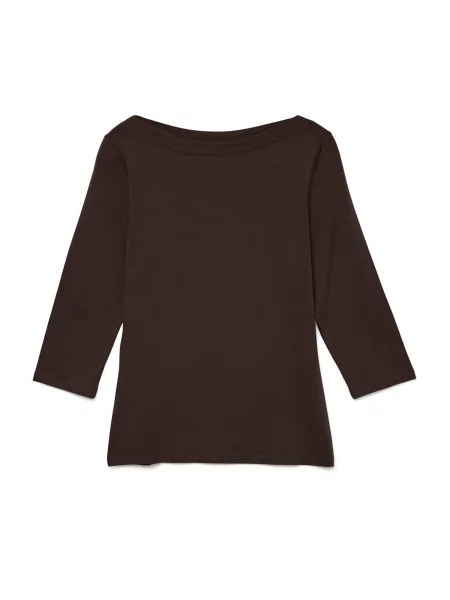 VERO MODA Tricou VMPanda închis maro