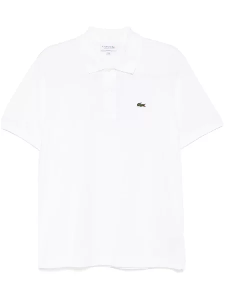 Polo Lacoste alb