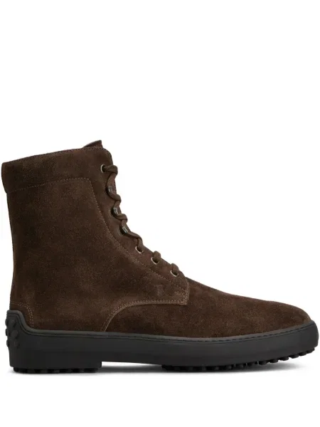 Botine Tod's din piele de căprioară maro