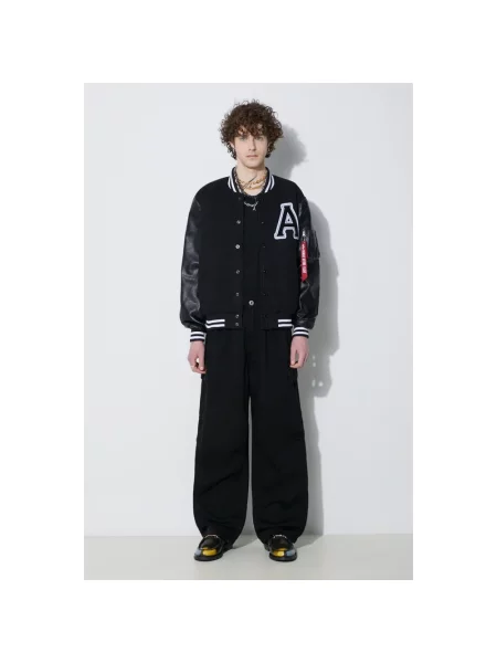 Kurtka bomber Alpha Industries czarny