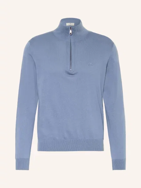Sweter Etro niebieski
