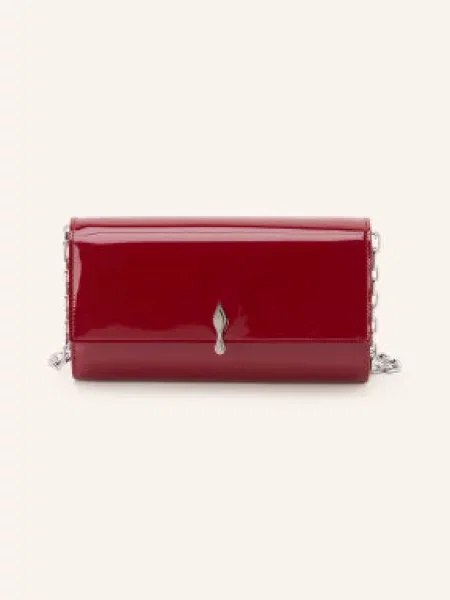 Christian Louboutin Kabelka Přes Rameno Bettina / stříbrná červená