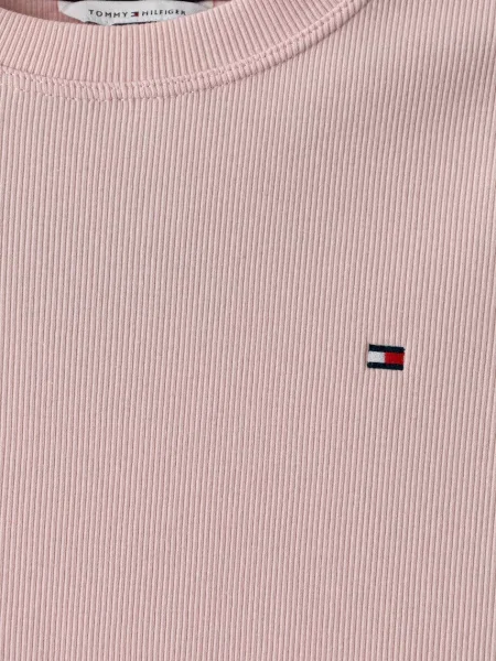 Tommy Hilfiger пижама от две части за деца с оранжево