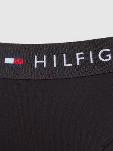Majtki sportowe Tommy Hilfiger Logo w kolorze czarno-białym M czarne