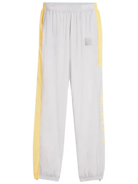 Pantaloni Lanvin alergare conici gri