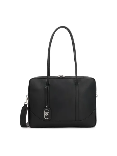 Torebka skórzana Kazar skórzana klasyczna czarna