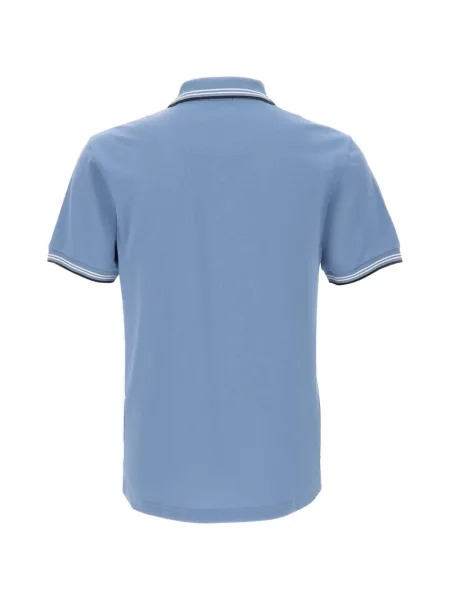 Tricou polo Boss albastru