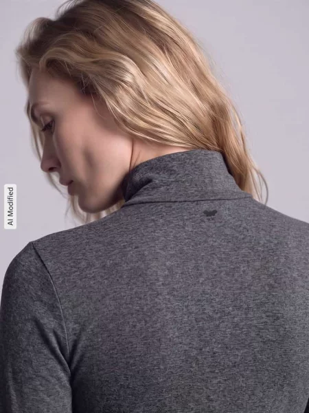 Bluzka z długim rękawem o kroju slim fit z mieszanka model MULTIF' Weekend Max Mara