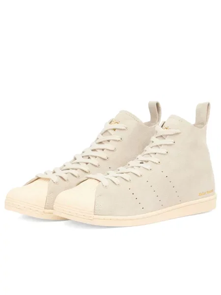 Sneakers adidas x Wales Bonner Superstar Hi Missto/ Wonder White/ Gold Metallic EUR 36 białe