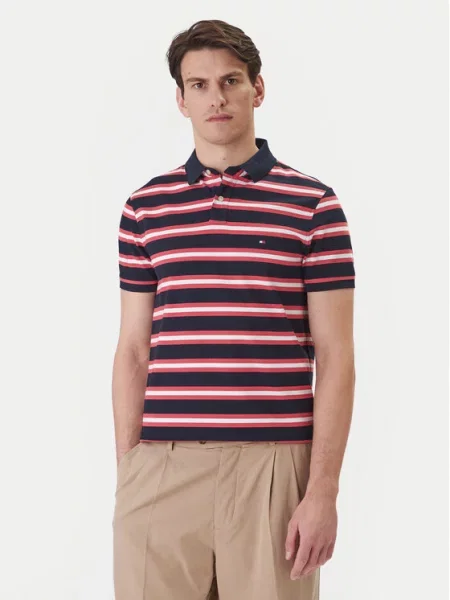 Tommy Hilfiger Polo Granatowy