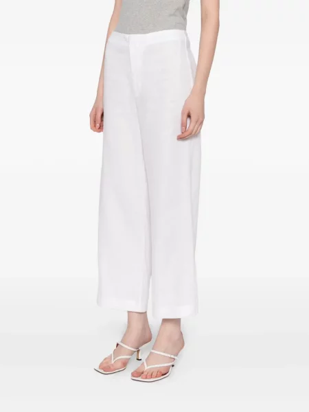 Cropp pantaloni Reformation de in alb