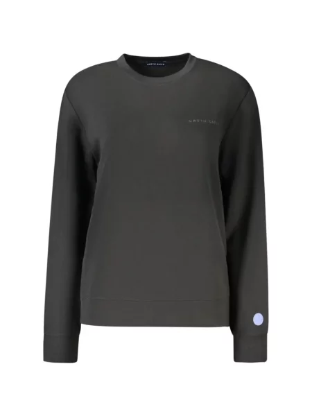 Pulover North Sails cu imagine cu decolteu rotund gri
